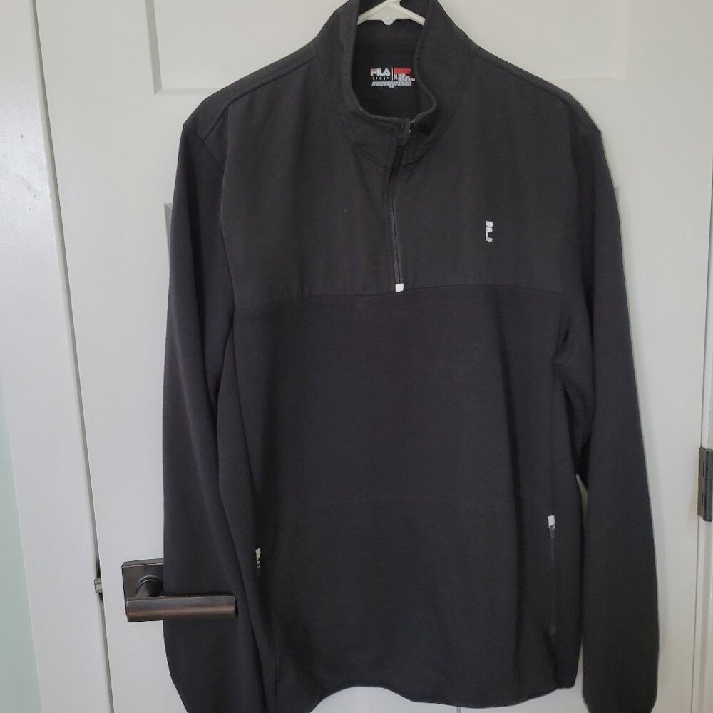 Men's Black Fila Sport Sweatshirt size X-Large